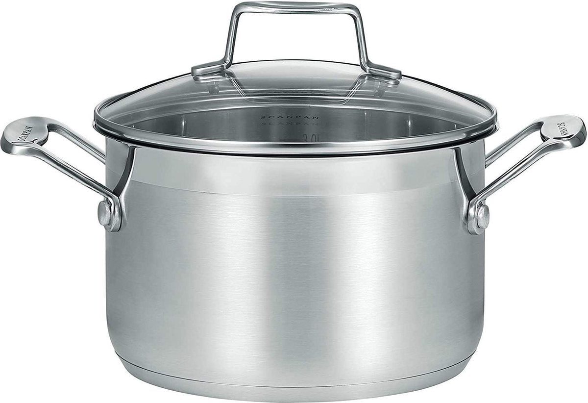Scanpan - impact - kookpan met deksel- 4,5 liter - 22cm