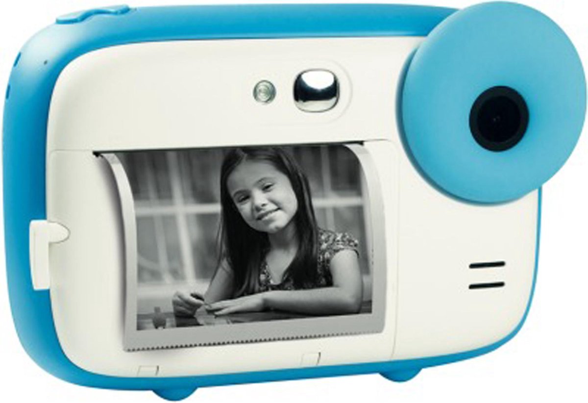Agfaphoto , realkids cam instant camera voor kinderen, wit blauw