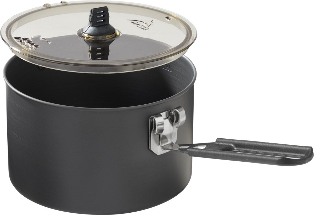 Msr - juego de sartenes - camping - exterior - cocinar - olla trail lite 1,3 l