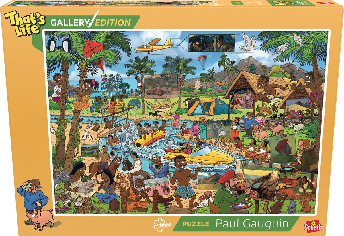 Goliath that's life gallery edition: Paul Gauguin - 1000 pezzi del puzzle - puzzle (68x48 cm)