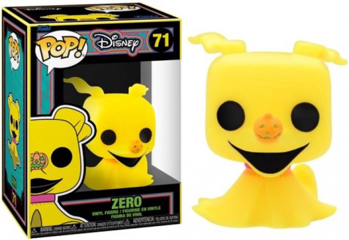 Funkopop! disney: l'incubo prima di natale - zero (blacklight)