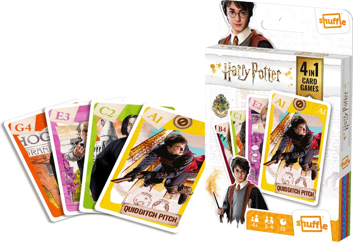 Game Shuffle Harry Potter 4 in 1
