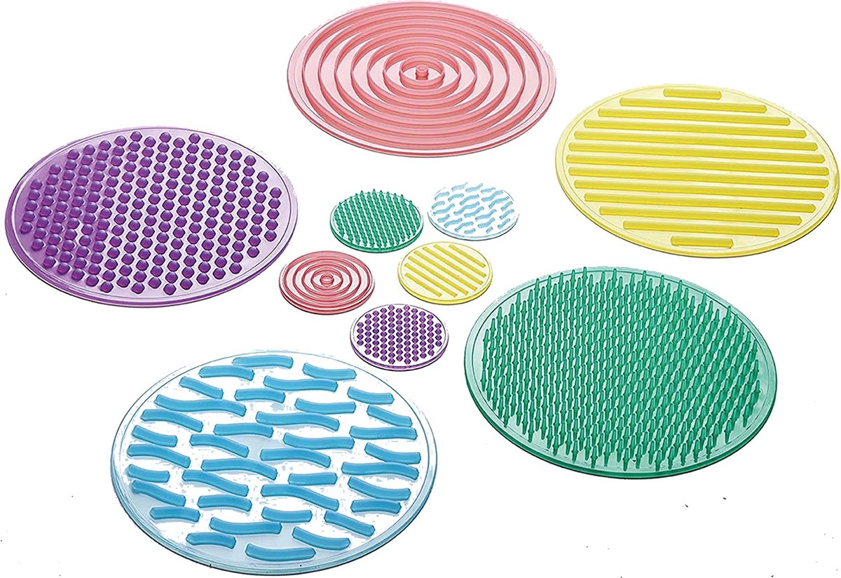 Cerchi sensoriali Tickit® silishapes - set da 10