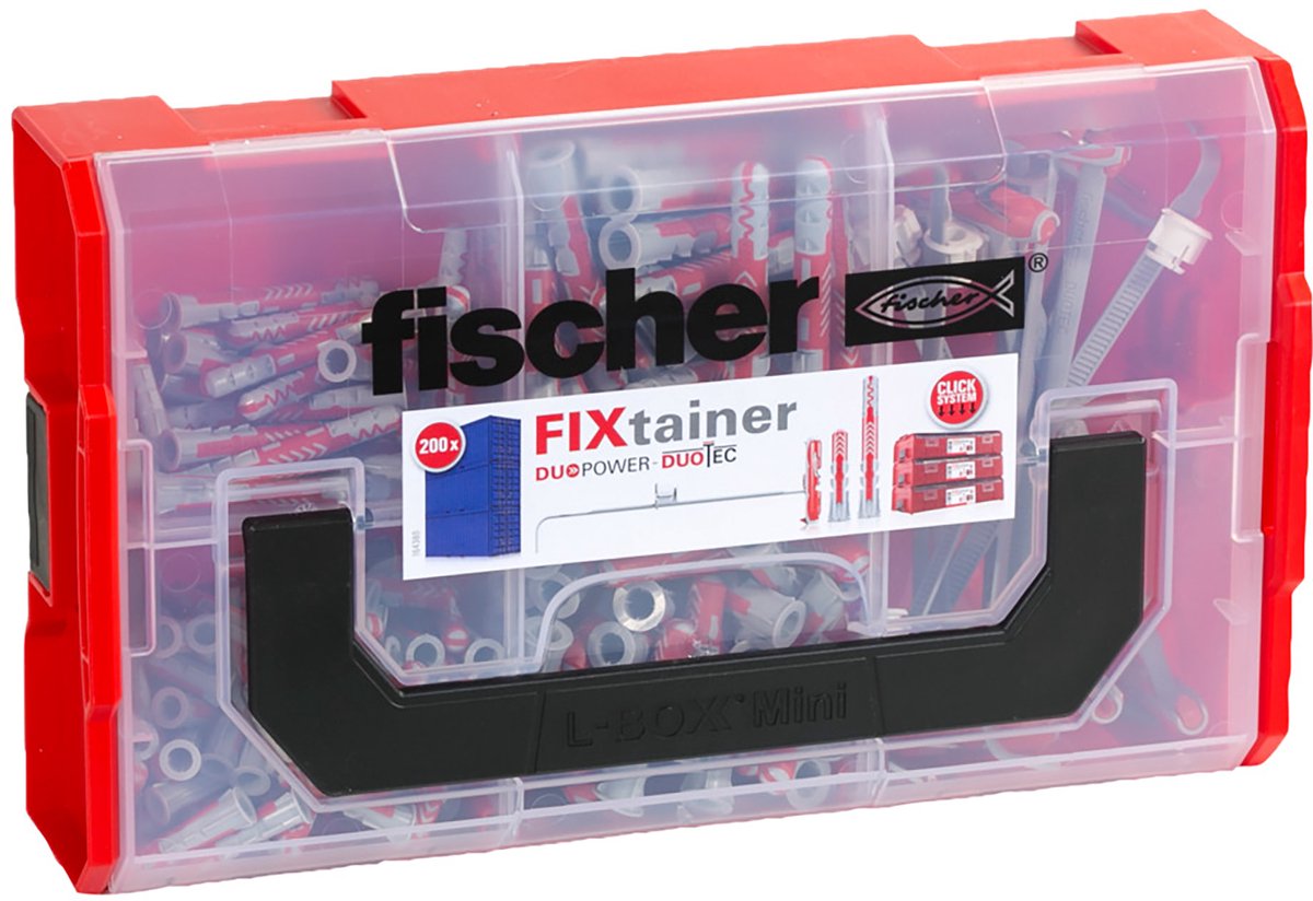 Fischer fixtainer duopower tasselli corti e lunghi