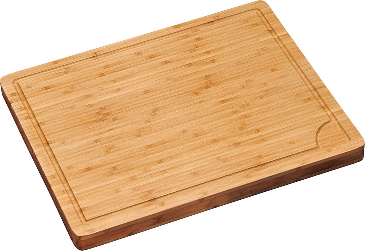 Kesper 58153 tabla de cortar de cocina rectangular madera de bambú