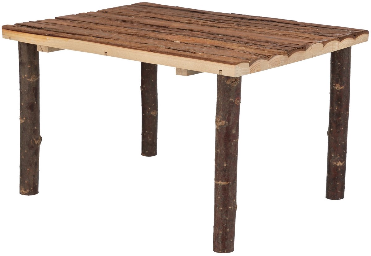 Trixie Lecho Refugio para Conejos Madera de Corteza 45x35x27 cm