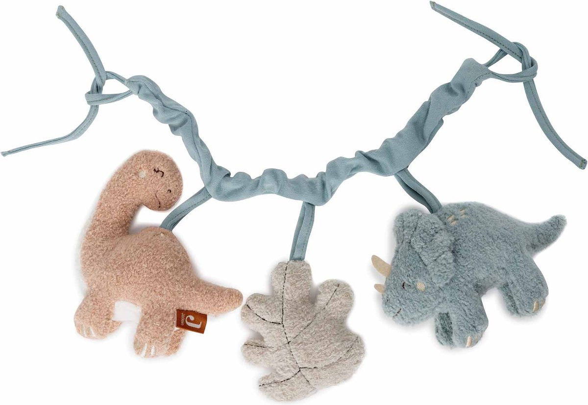 Jollein - tensor de cochecito de bebé - rugiente - dinosaurios - accesorio para cochecito