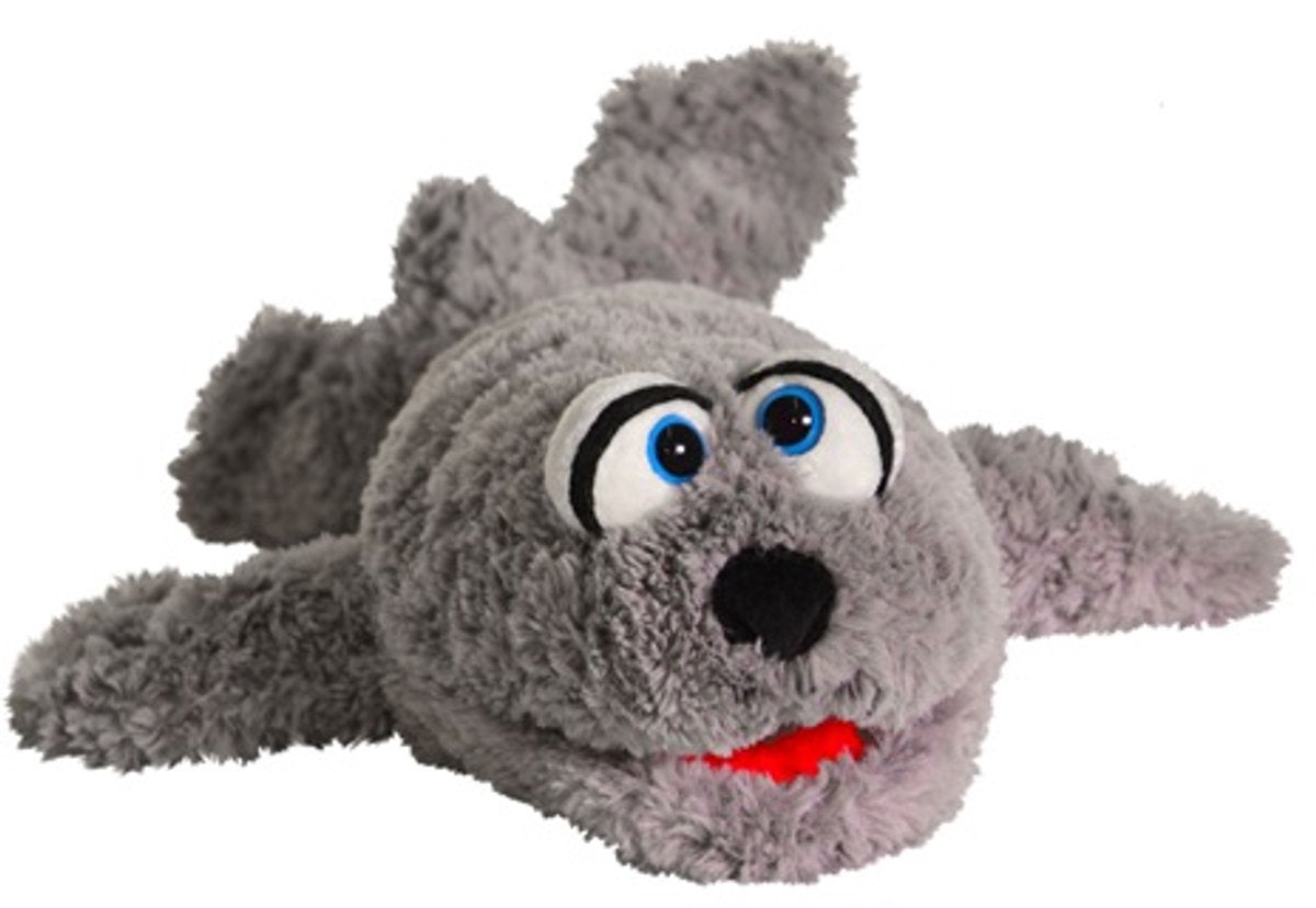 Burattini viventi burattino guanto 38 cm foca grigia