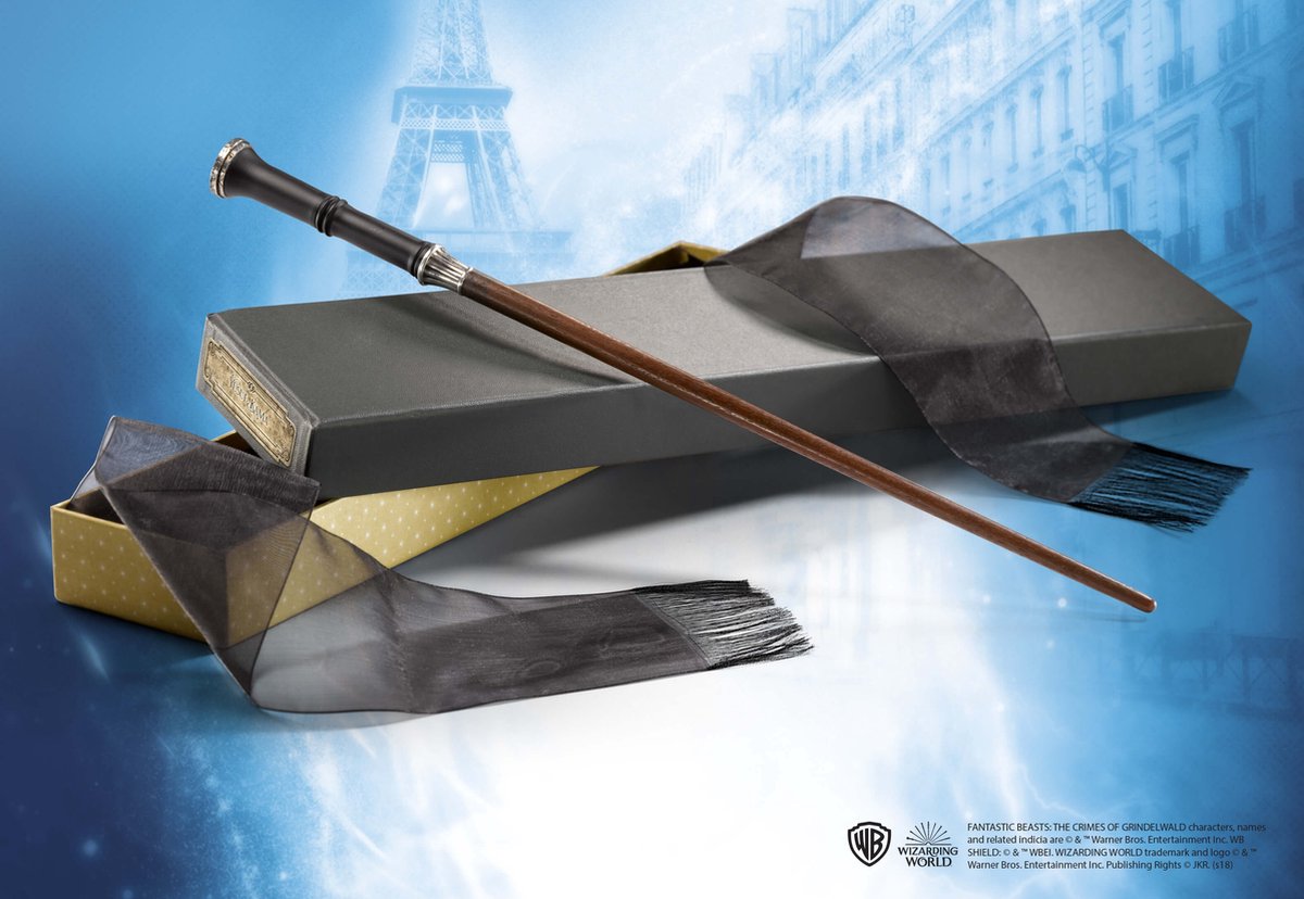 Collezione Noble Harry Potter: Animali Fantastici 2 - Bacchetta Yusuf Kama
