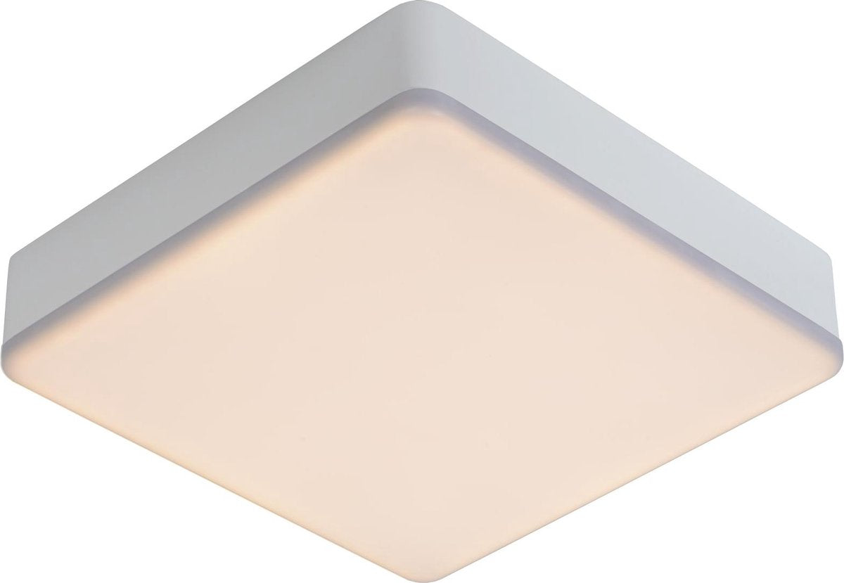 Lucide ceres-led - plafón (plafón) baño - led regulable - 1x30w 3000k - ip44 - blanco
