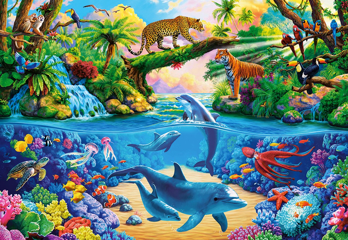 Puzzle della natura selvaggia di Castorland 1000 pezzi