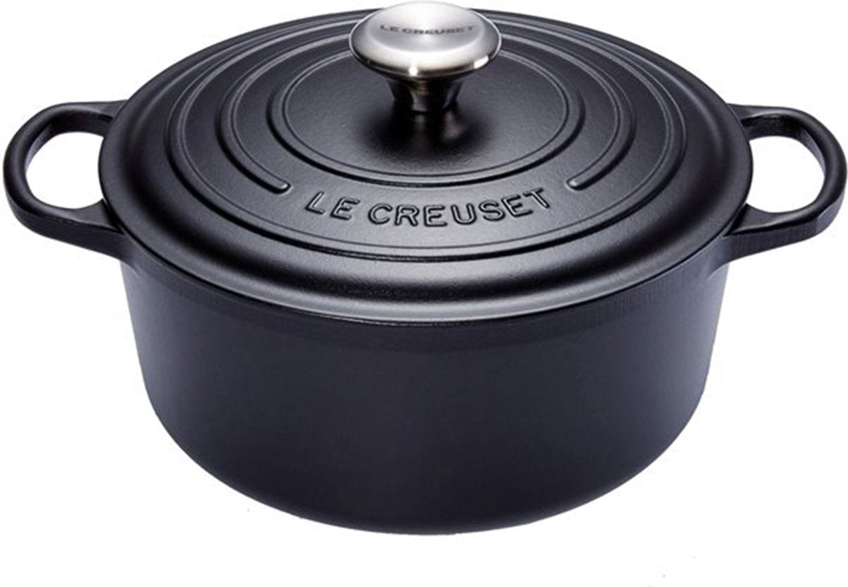 Teglia firmata Le Creuset nero opaco - 28 cm