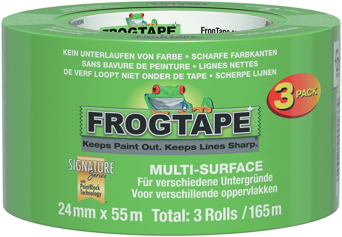 Kip frog tape multi superficie 24mm - 3 pezzi