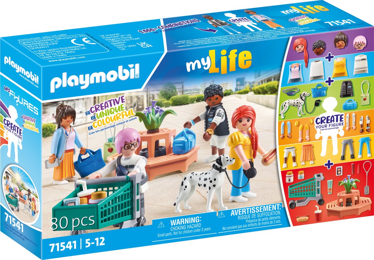 Playmobil My Life My Figures: Shopping 71541