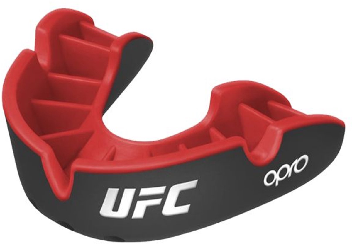 Protector bucal opro ufc silver ajuste superior - talla l