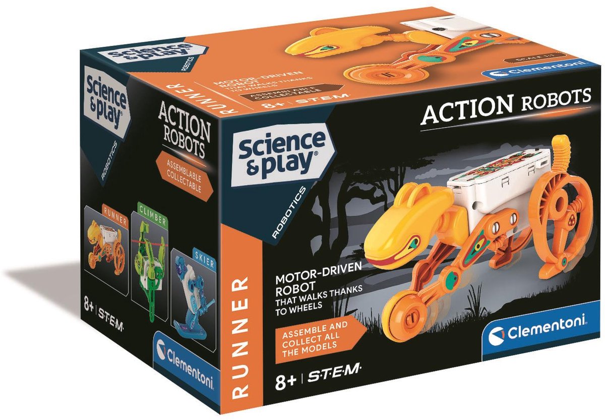 Clementoni Science e Spel Action Robots - Runner