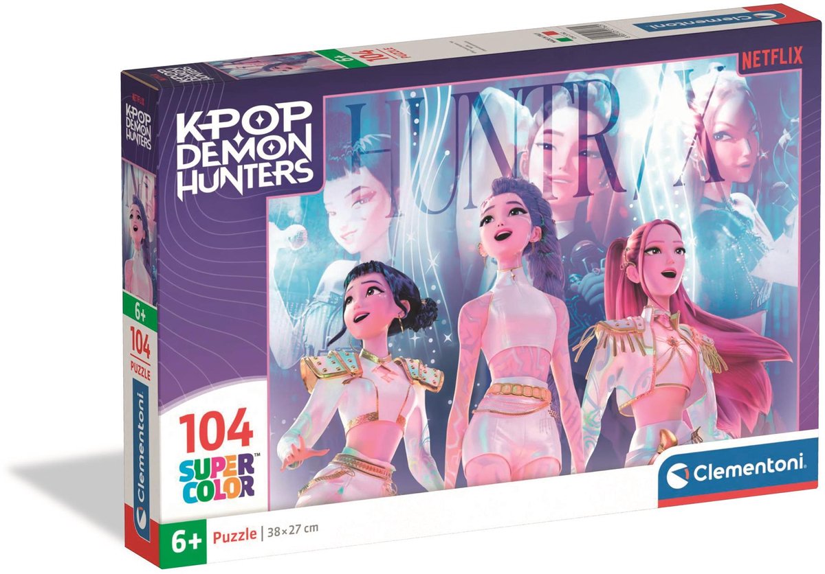 Brandless sans marque clementoni kpop demonhunters 1 puzzle 104 pezzi (6031762)