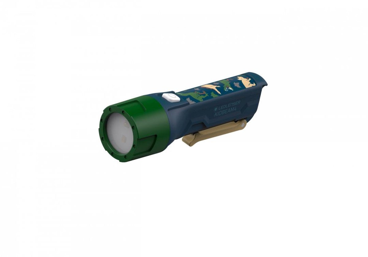 Ledlenser kidbeam4 verde - linterna - niños - 2x aaa - 70 lumen - 12 m - ip44