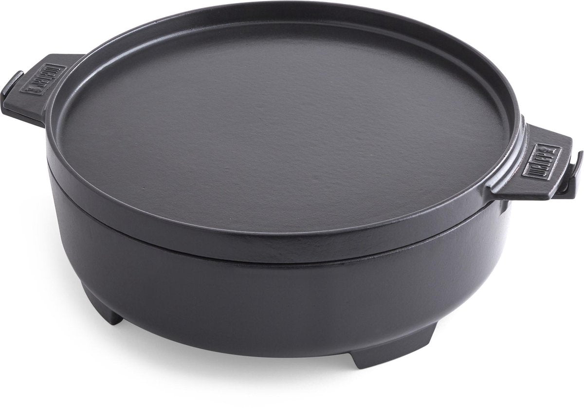 Dúo de horno holandés Weber - negro