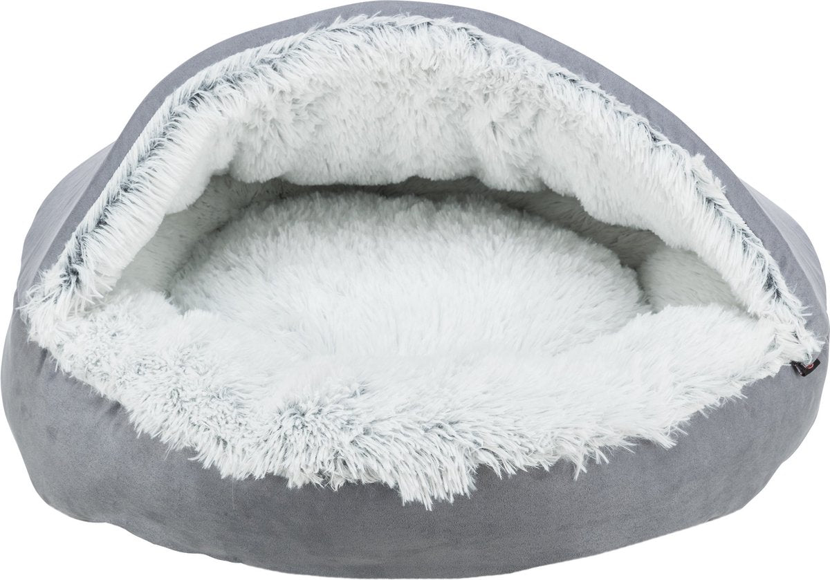 Trixie Dog Basket Donut Harvey Gray Blanco Blanco
