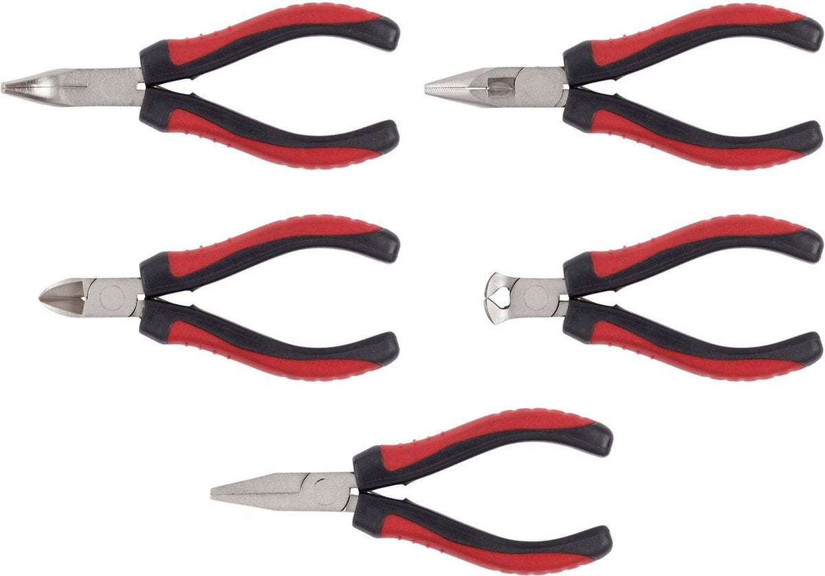 Set di mini pinze Kreator krt613006 - 5 pezzi