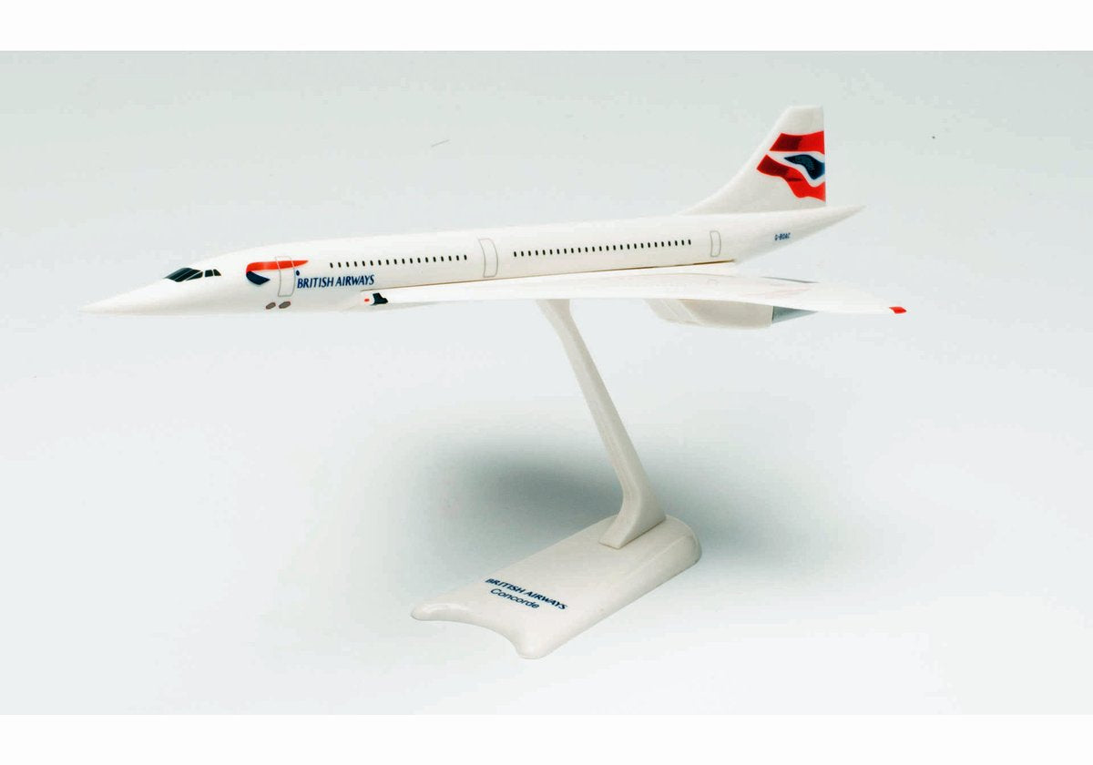 Herpa aérospatiale-bac aereo concorde British Airways scala 1:250