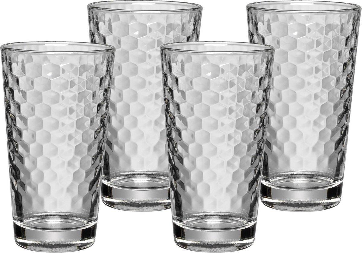 Wmf coffeetime – Bicchieri da caffè e tè – Latte Macchiato – Set da 4 – Resistenti al calore