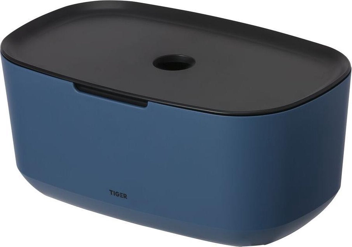 Tiger Tess - scatola portaoggetti con coperchio - blu nero