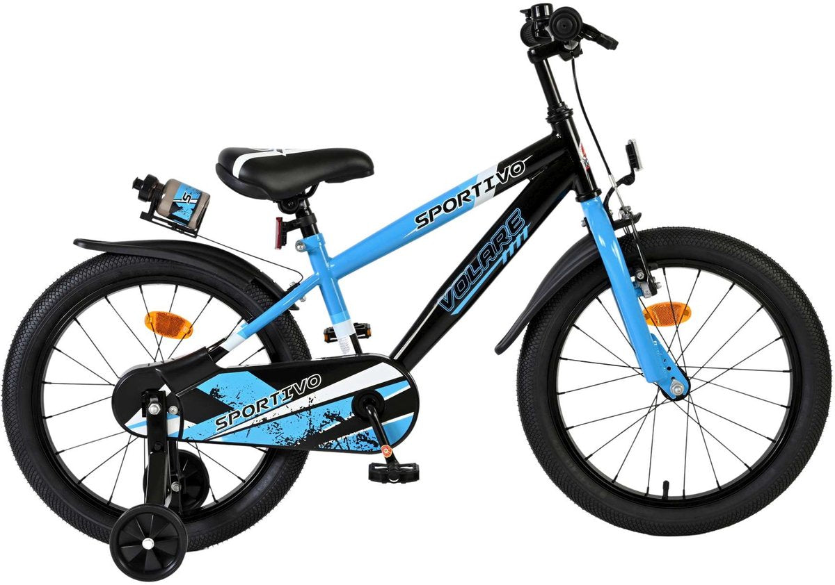 Valorare SportVo Children's Bike Boys Blue Blue 18 pollici