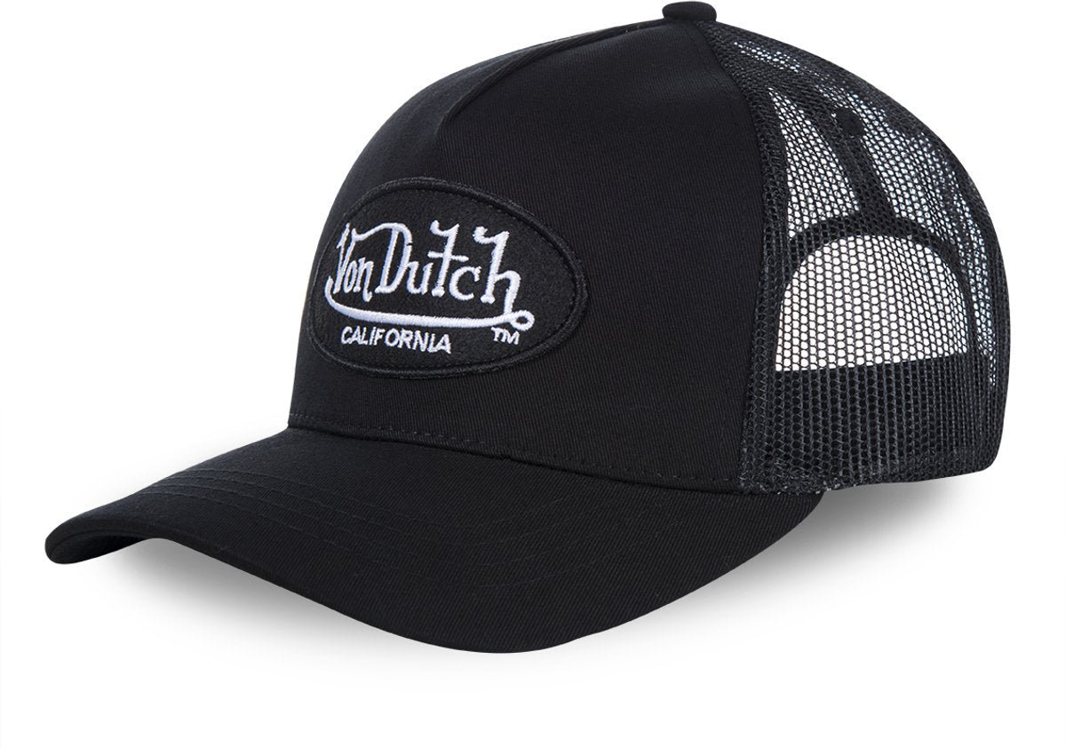 Von dutch - snapback trucker cap lofb b | one size | verstelbaar | druiksluiting - zwart