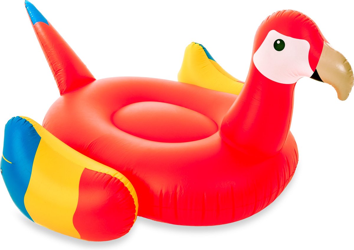 Didak pool - opblaasfiguur - mega papegaai - 195x180x115 cm