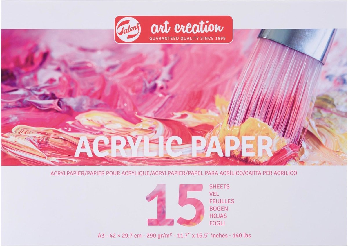 Creación artística Talens • papel acrílico a3