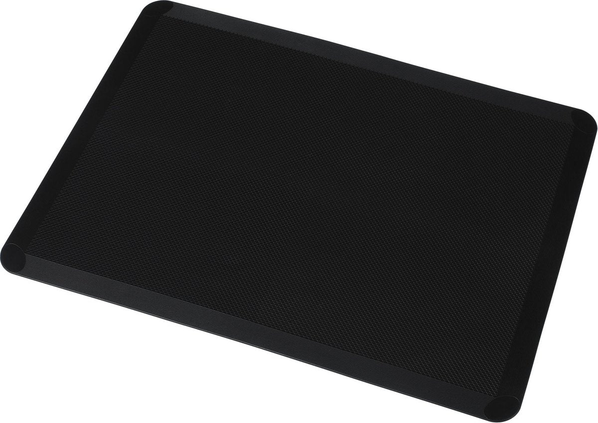 Lurch - flexiform bakmat - met maataanduiding - hittebestendig tot 240° - anti-kleef - zwart - silicone - 30x40 cm