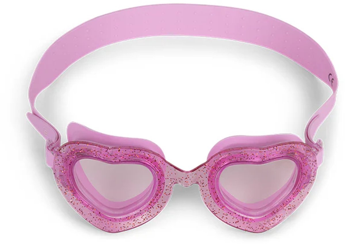 Swim essentials strawberry fields hearts goggles