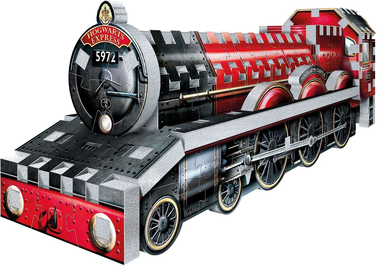 Puzzle 3d Wrebbit - Harry Potter - Hogwarts - 155 pezzi