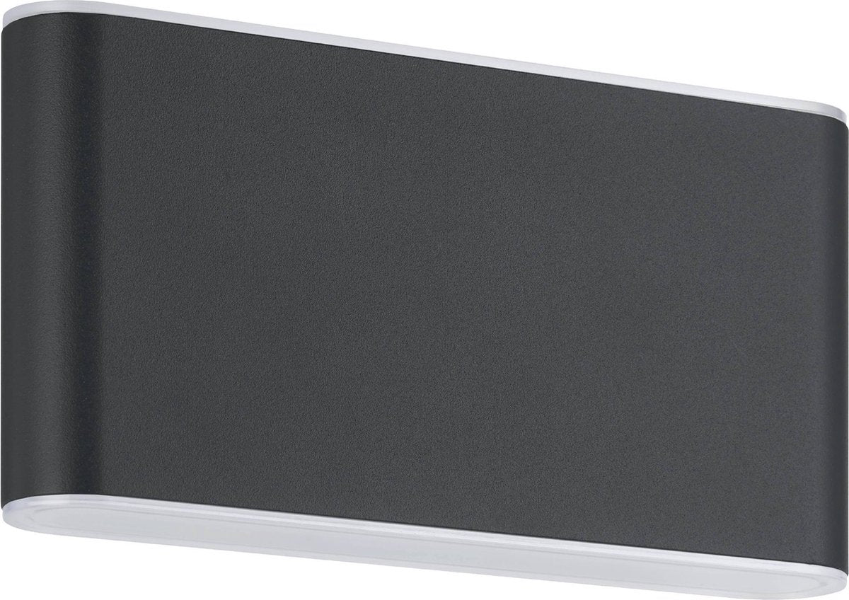 Eglo grutti wandlamp buiten - led - 17,5 cm - antraciet - instelbaar wit licht