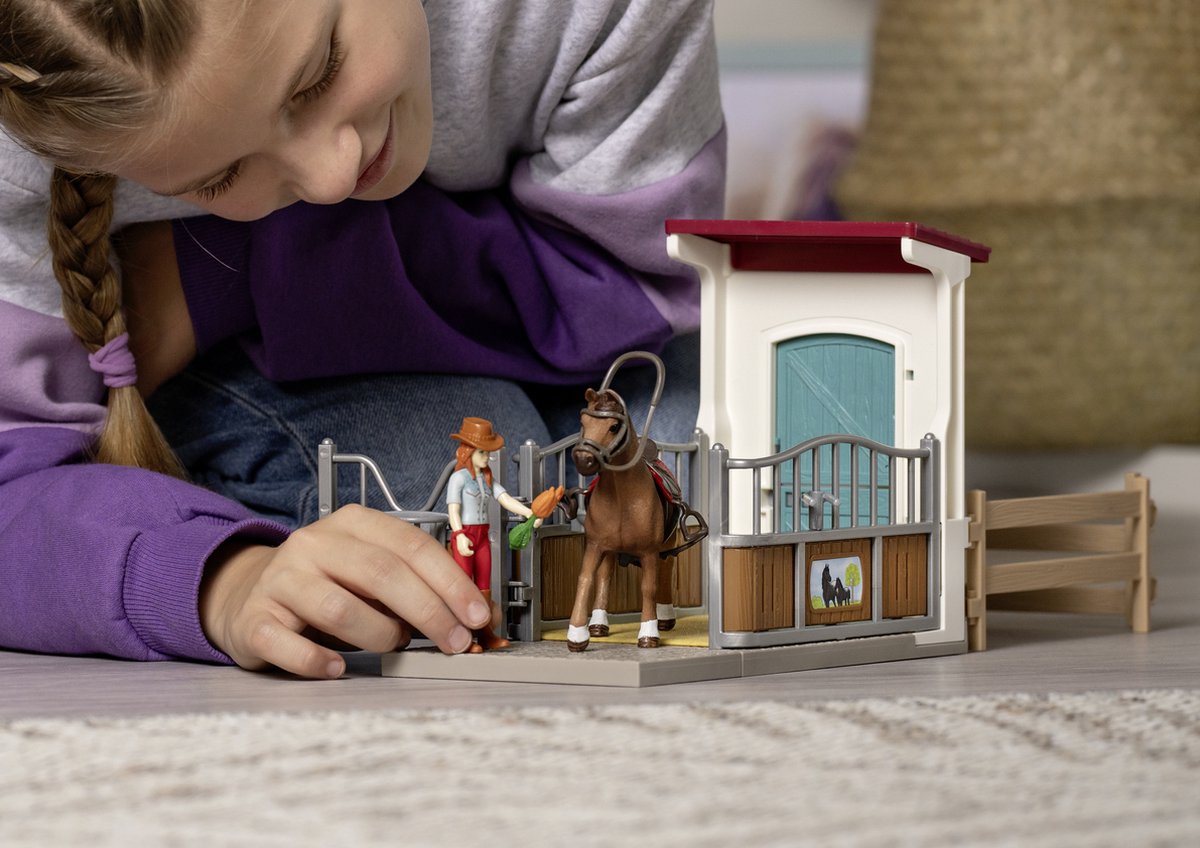 SCHLEICH HOURN CLUB COTAL CASSE CON HANNAH e CAYENNA 42710