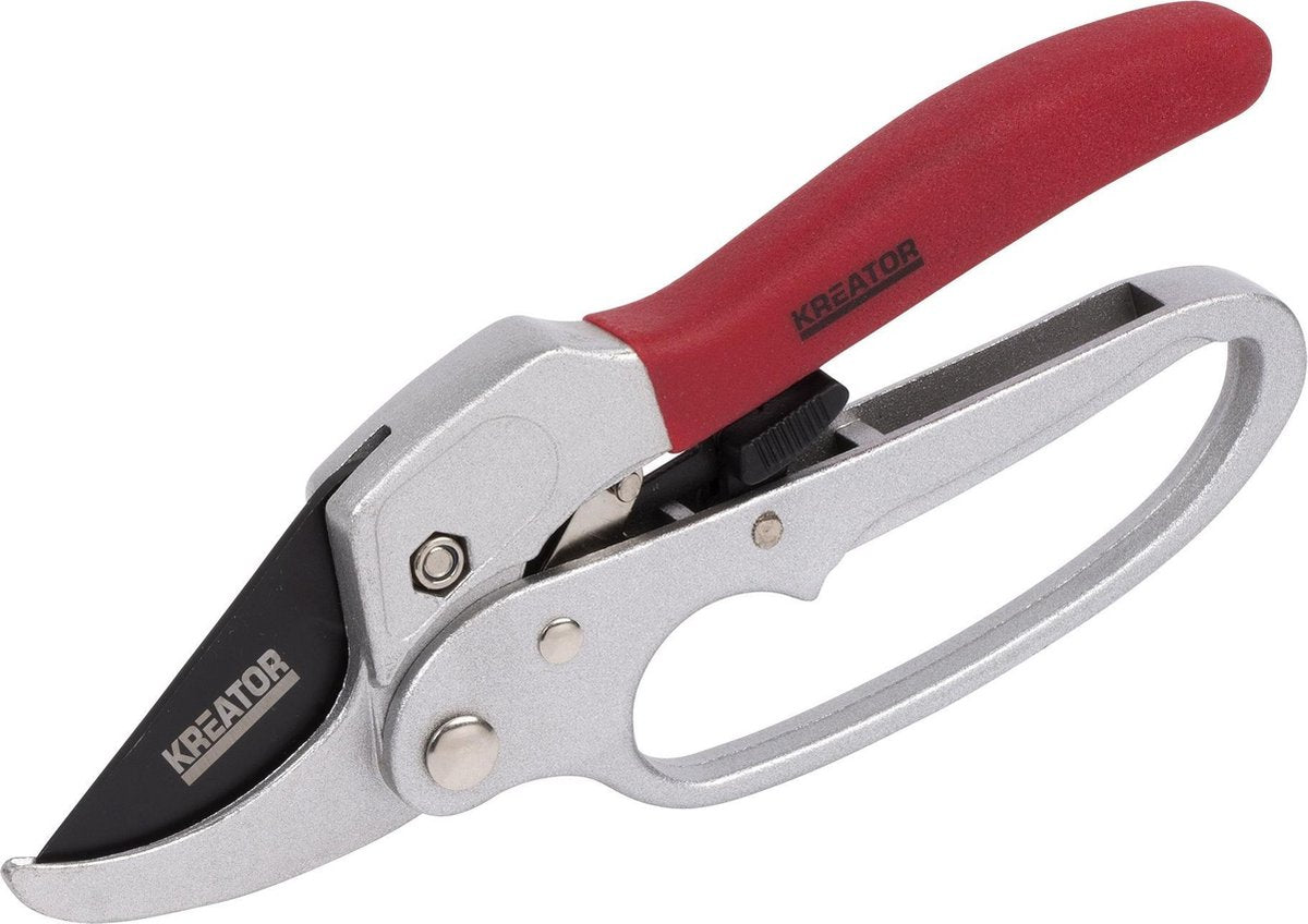Kreator krtgr1004 ratchet pruning shears - young wood - cutting diameter: ø23 mm
