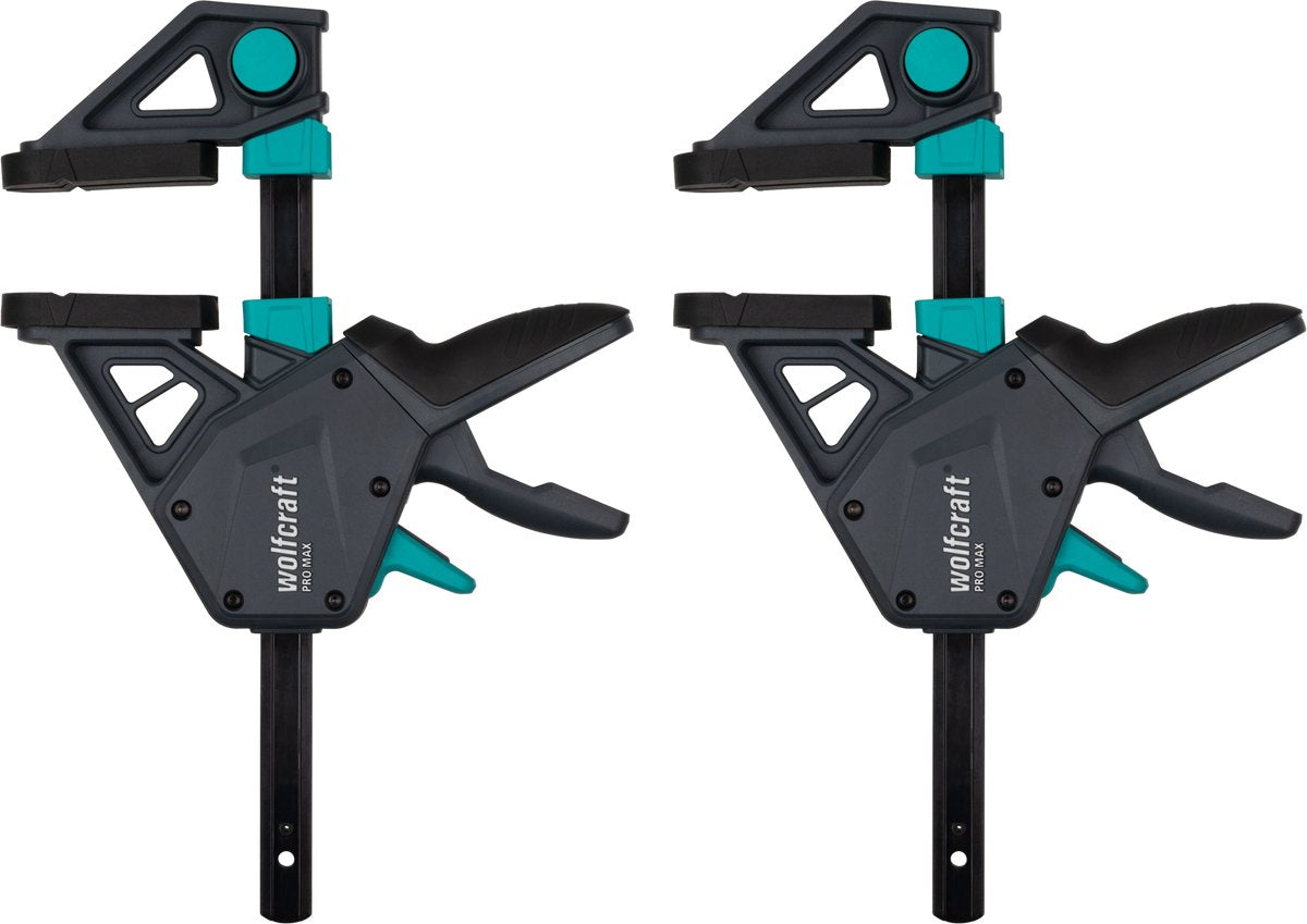 Wolfcraft - 2 pinze per colla pro max, 150 mm - 8665060
