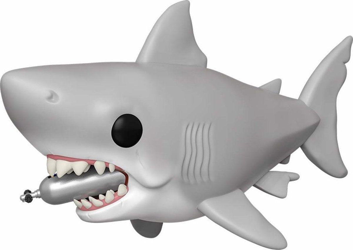 Jaws grande squalo bianco con vasca da immersione (oversize) figura in vinile 759 unisex funko pop! - neutro - standard