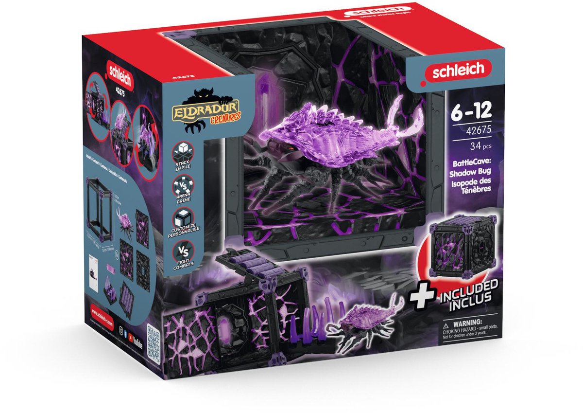 Schleich 42675 Battleecave Shadow Insect