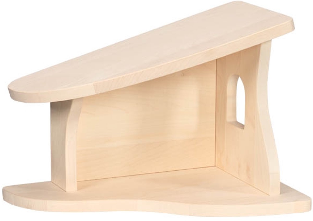 Juguetes de madera Holztiger - granja - belén - 40x25x27,8cm - con estrella de Navidad - hecho a mano
