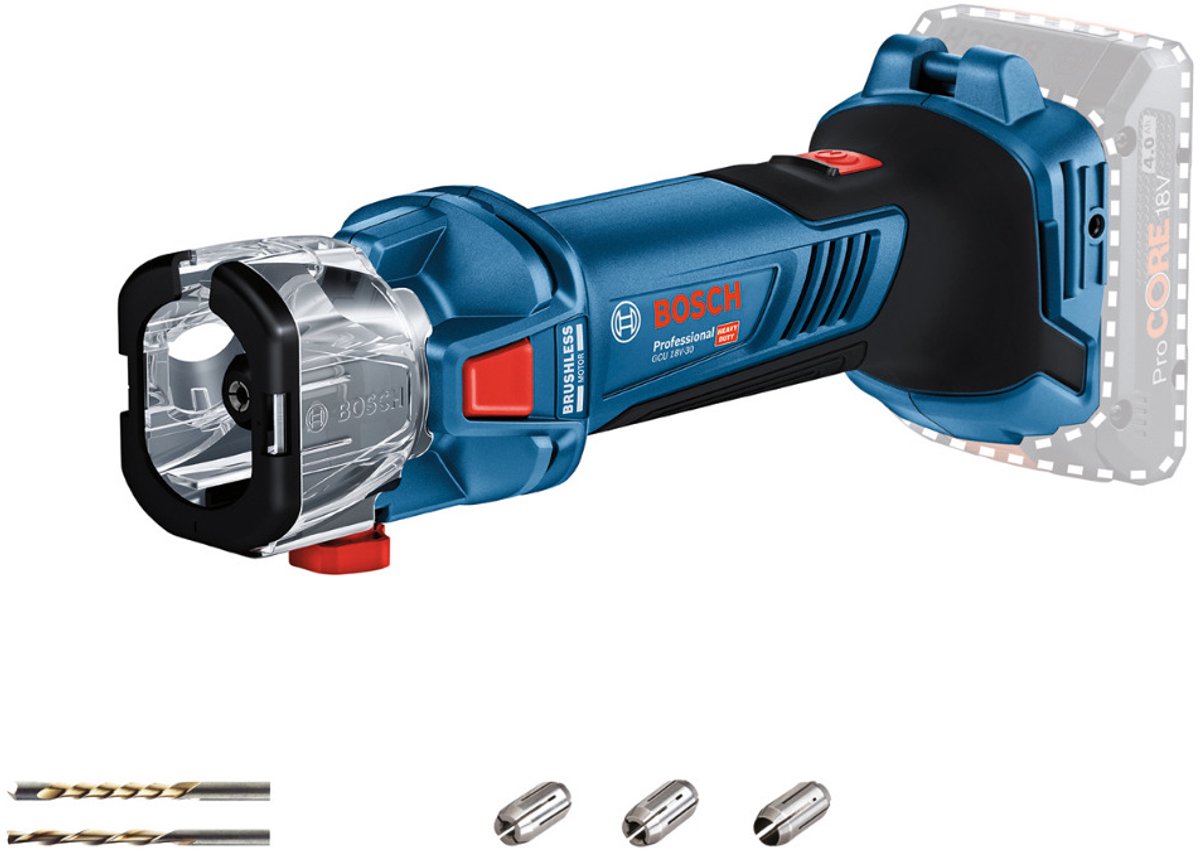 Bosch defonceuse pour plaquiste sans-fil 18v30 (solo) - 06019k8000
