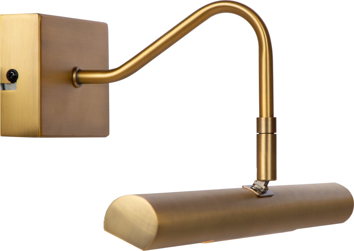 Lucide vinz - schilderijverlichting - 2xg9 - mat goud messing