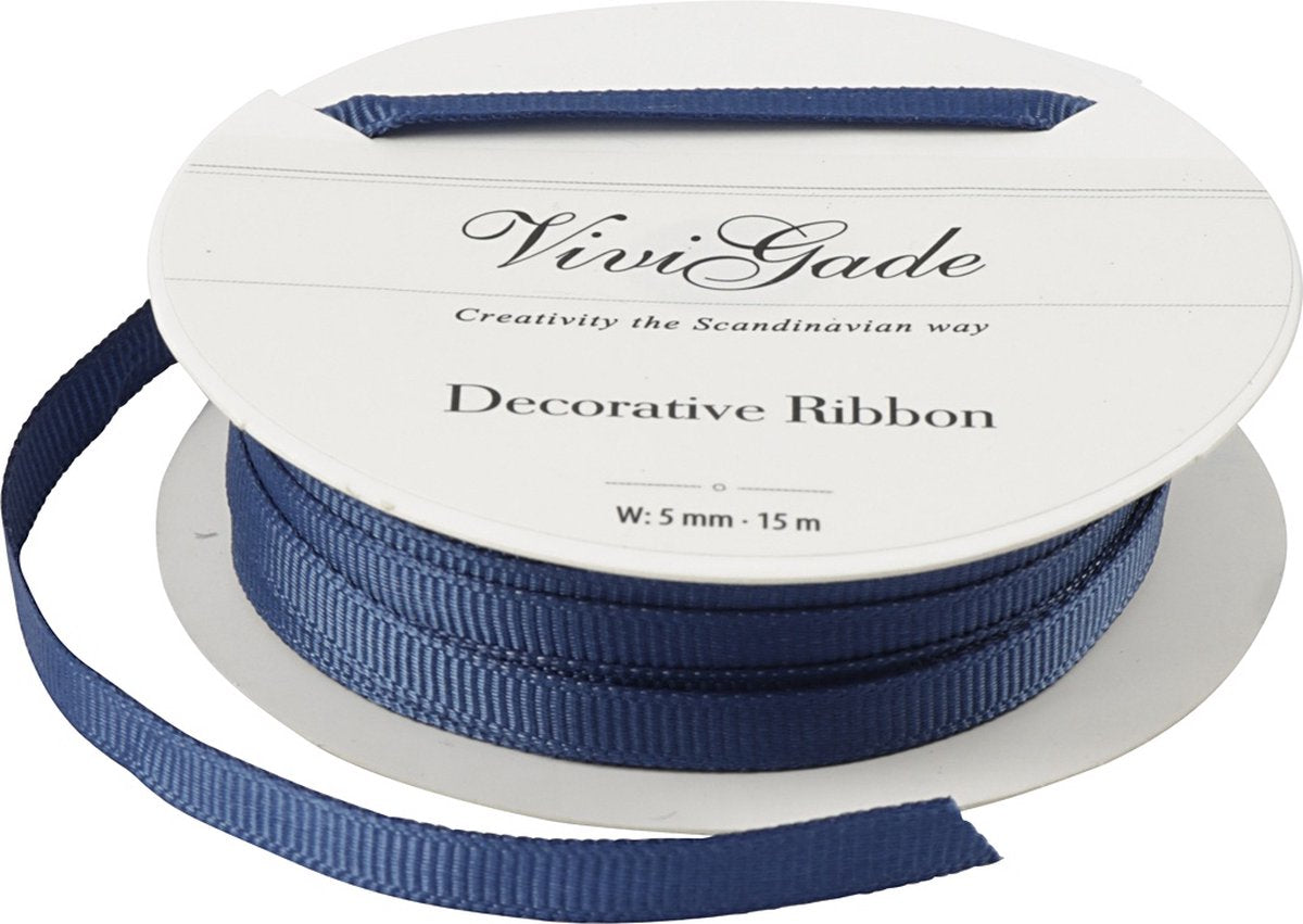 Decoración de la empresa de creativ Lint Lint Blue, 15m