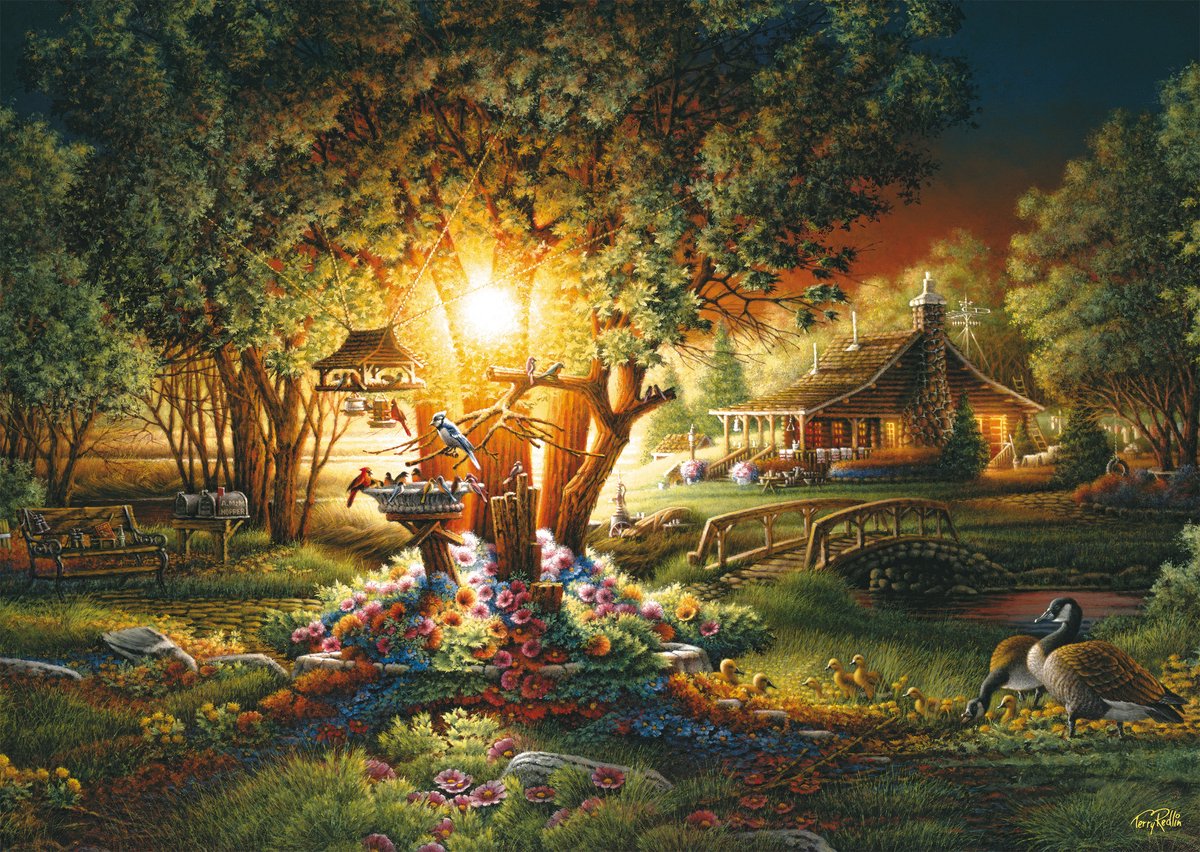 Puzzle Schmidt magnifico splendore primaverile - puzzle da 1000 pezzi.