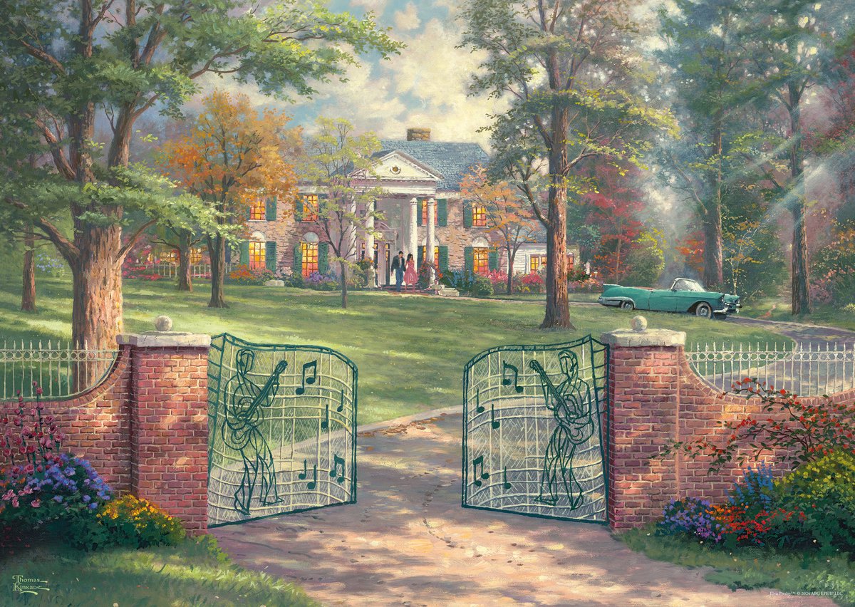 Puzzle Schmidt Graceland 50° anniversario Puzzle da 1000 pezzi.
