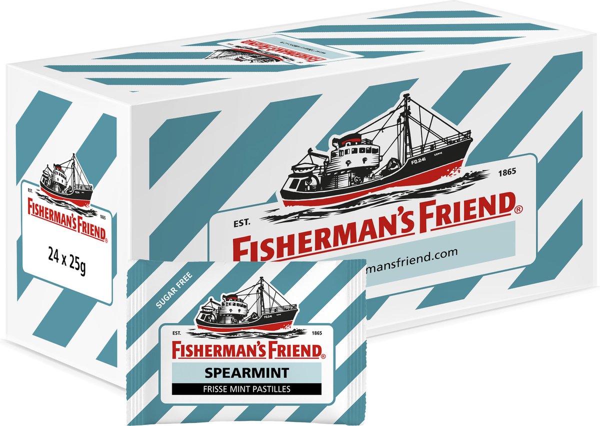 Fisherman's Friends Menta verde senza zucchero (24x 25gr)