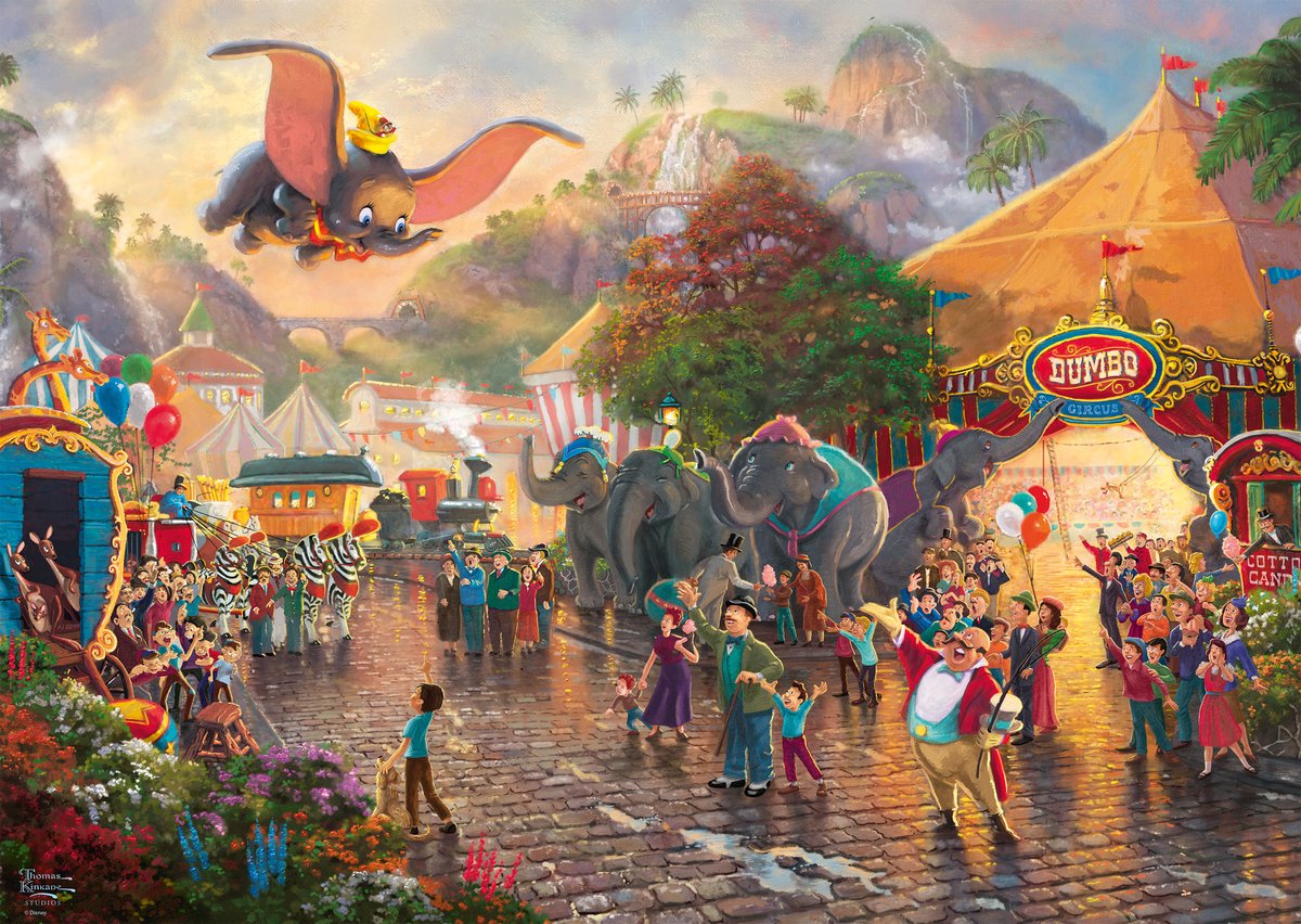 Schmidt Disney Puzzle Dumbo Puzzle da 1000 pezzi.