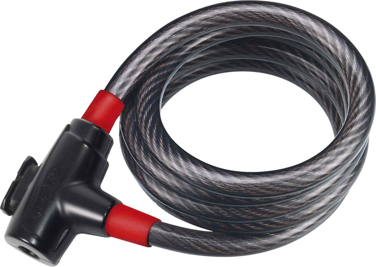 Lucchetto per cavo per bicicletta Bbb cycling powerlock - lucchetto per bicicletta con 3 chiavi - lunghezza 180 cm - spessore 1,5 cm - nero - bbl-41